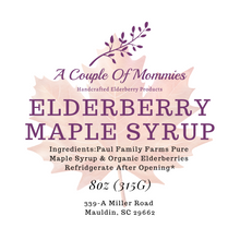 Load image into Gallery viewer, Elderberry Maple Syrup